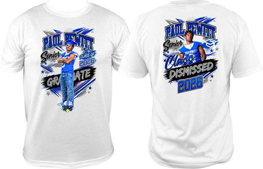 Grad Tee - White