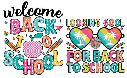 Back to School Teacher DTF Pack (10 Prints)