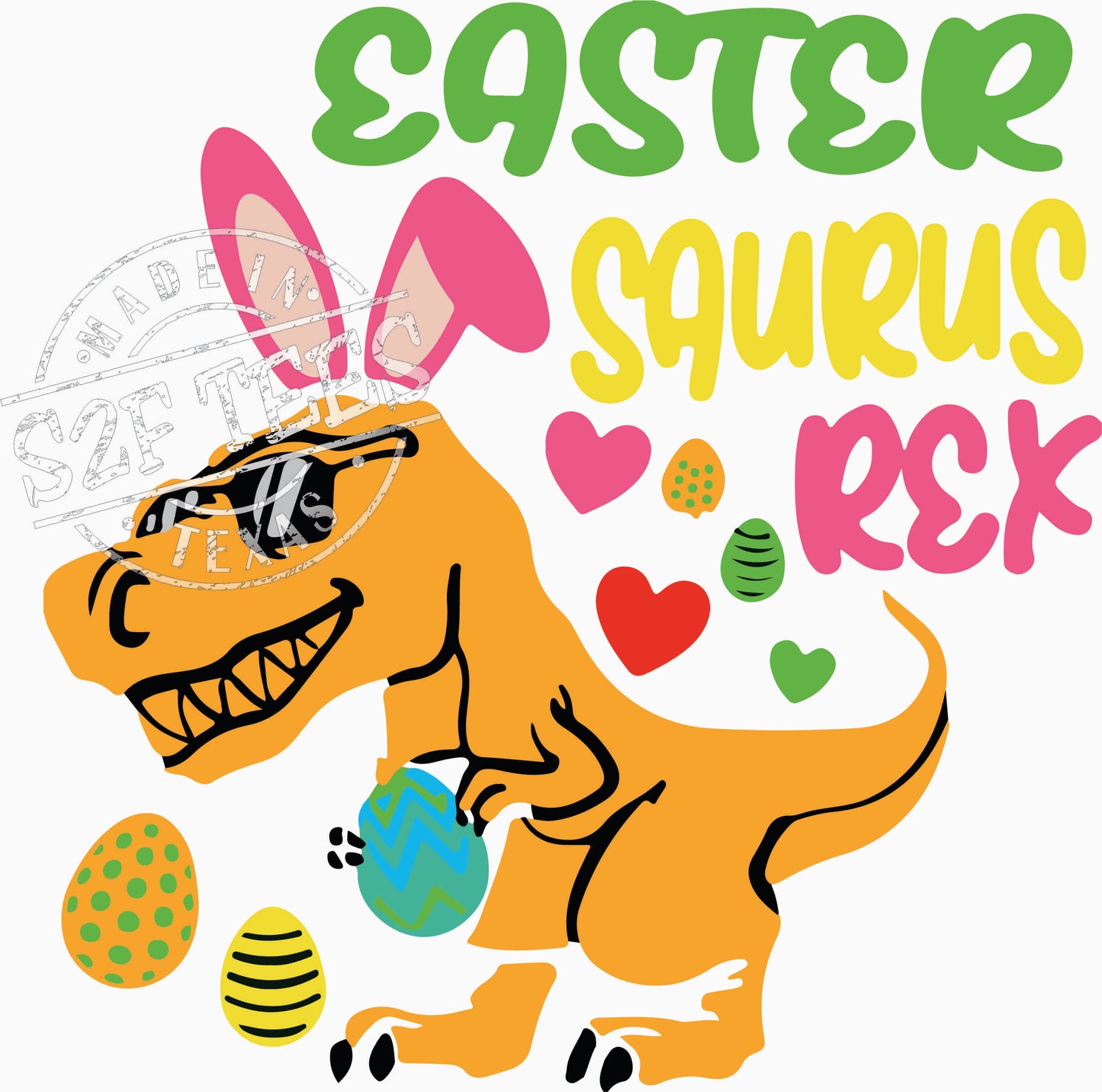 Easter Dino Trex 4