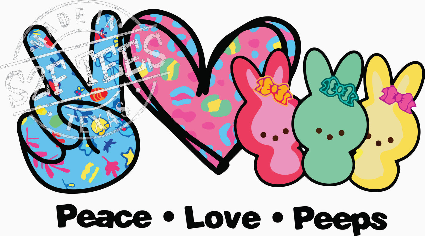 Peace Love PEEPS