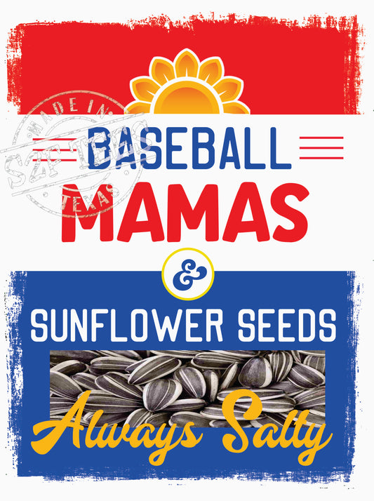 Sunflower Seeds Baseball