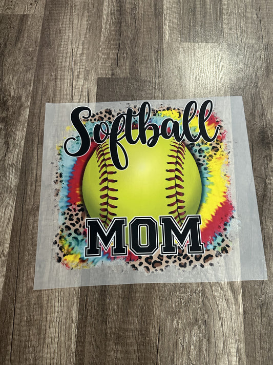 Trendy Softball Mom