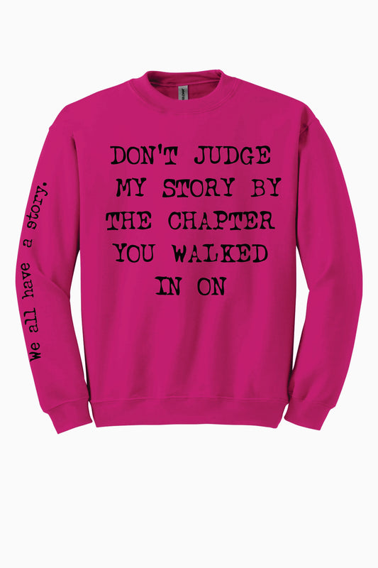 Don't Judge my Story by the Chapter